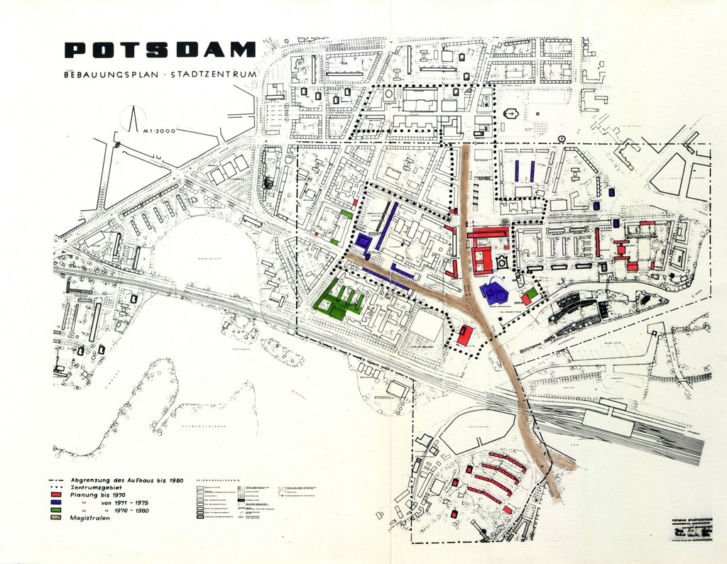 Stadtplanungen zum Aufbau Potsdams